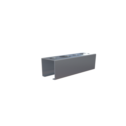 Perforated mounting profile T41